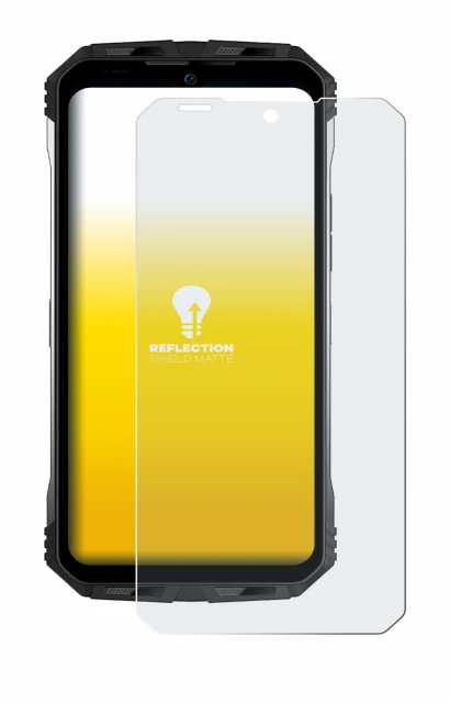Abbildung des Geräts Doogee S100 Pro mit einer Vielzahl des Displayschutzes.