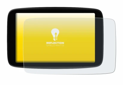 Abbildung des Geräts TomTom GO Expert Plus 7" mit einer Vielzahl des Displayschutzes.