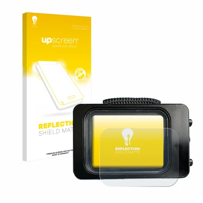Vorderseite einer Produktverpackung mit dem Markenlogo upscreen. Daneben ist das Gerät Divesoft Freedom dive computer mit dem
