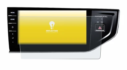 Abbildung des Geräts Volkswagen Polo VI Discover Pro 9,2" mit einer Vielzahl des Displayschutzes.