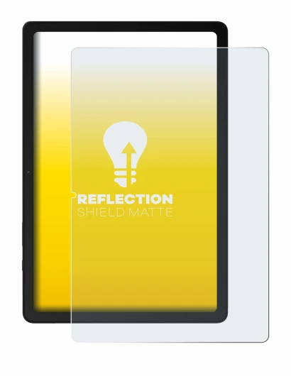 Abbildung des Geräts Samsung Galaxy Tab A9 Plus WiFi (Hochformat) mit einer Vielzahl des Displayschutzes.