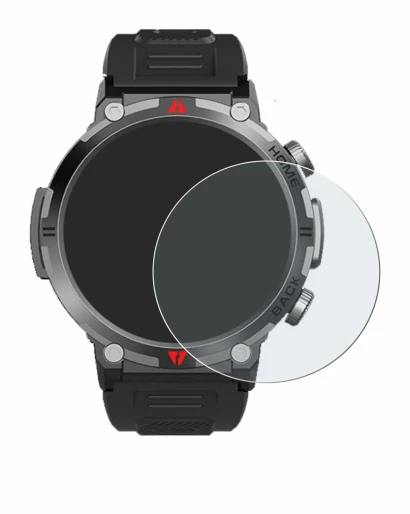 Abbildung des Geräts IFMDA S100 1.45" mit einer Vielzahl des Displayschutzes.