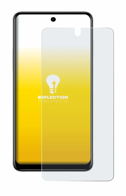 Abbildung des Geräts Motorola Moto E32s mit einer Vielzahl des Displayschutzes.