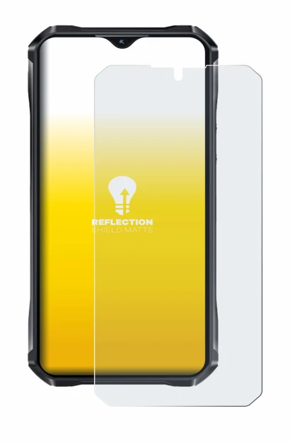 Abbildung des Geräts Oukitel WP33 Pro mit einer Vielzahl des Displayschutzes.