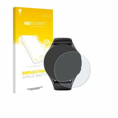 Vorderseite einer Produktverpackung mit dem Markenlogo upscreen. Daneben ist das Gerät Hama 8900 (42 mm) mit dem zugehörigen D