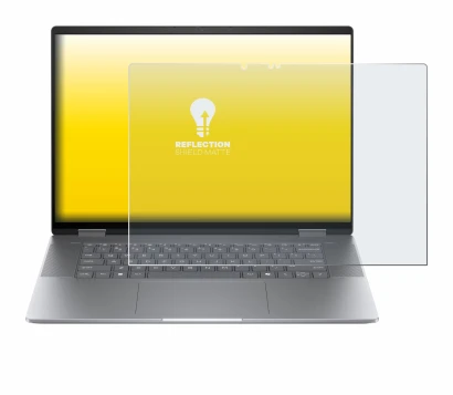 Abbildung des Geräts HP Envy x360 2-in-1 16 mit einer Vielzahl des Displayschutzes.