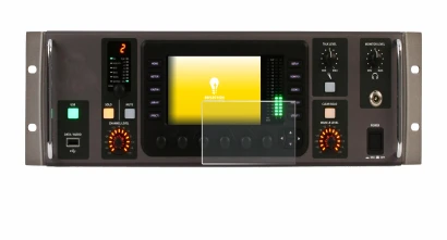 Abbildung des Geräts Behringer X32 Rack mit einer Vielzahl des Displayschutzes.