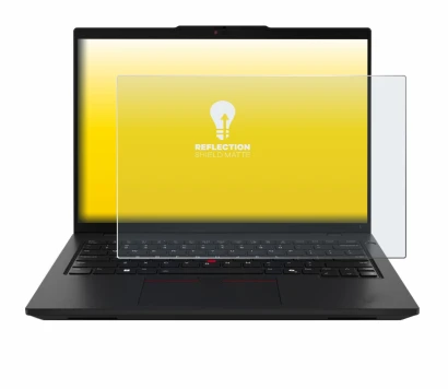 Abbildung des Geräts Lenovo ThinkPad L14 Gen 5 mit einer Vielzahl des Displayschutzes.