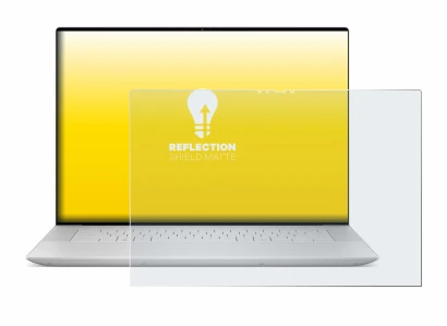 Abbildung des Geräts Dell XPS 16 9640 mit einer Vielzahl des Displayschutzes.