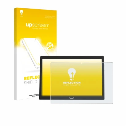 Vorderseite einer Produktverpackung mit dem Markenlogo upscreen. Daneben ist das Gerät Zonko K118 mit dem zugehörigen Displays