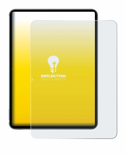 Abbildung des Geräts OnePlus Pad 2 (Hochformat) mit einer Vielzahl des Displayschutzes.