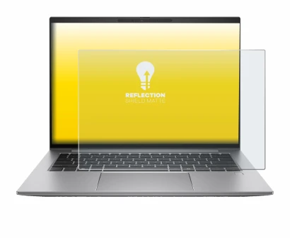 Abbildung des Geräts HP Zbook Firefly 14 G11 mit einer Vielzahl des Displayschutzes.