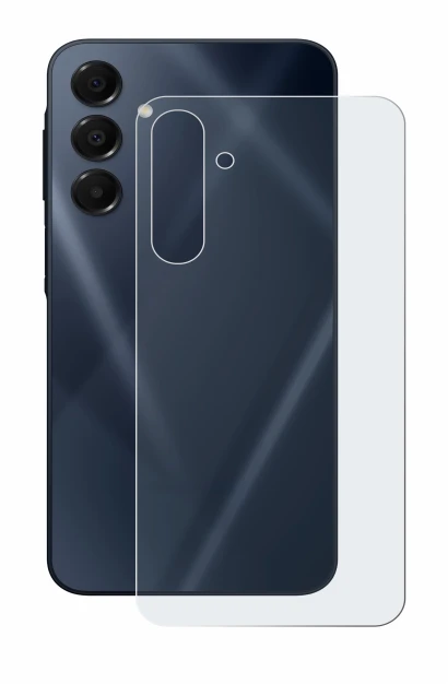 Abbildung des Geräts Samsung Galaxy A16 5G (Rückseite) mit einer Vielzahl des Displayschutzes.