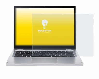 Abbildung des Geräts Acer Aspire 3 Spin A3SP14 mit einer Vielzahl des Displayschutzes.