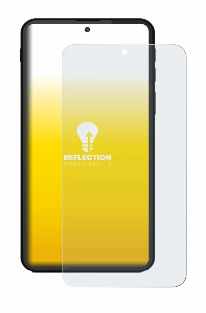 Abbildung des Geräts Shiftphones Shiftphone 8.1 mit einer Vielzahl des Displayschutzes.