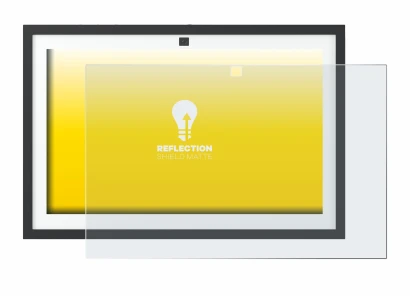 Abbildung des Geräts Amazon Echo Show 15 2024 mit einer Vielzahl des Displayschutzes.