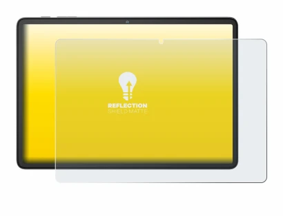 Abbildung des Geräts Blackview Tab 60 10.1" mit einer Vielzahl des Displayschutzes.