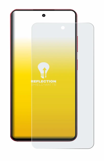 Abbildung des Geräts realme 14x mit einer Vielzahl des Displayschutzes.