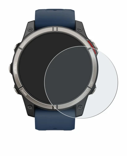 Abbildung des Geräts Garmin quatix 7 Pro mit einer Vielzahl des Displayschutzes.