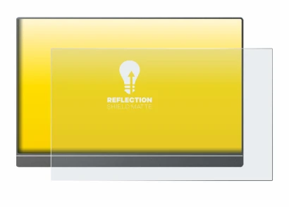 Abbildung des Geräts Arzopa Z1FC 16.1" mit einer Vielzahl des Displayschutzes.