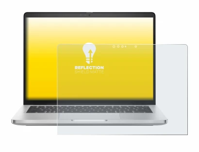 Abbildung des Geräts Dell Pro 14 Plus 2-in-1 PB14250 mit einer Vielzahl des Displayschutzes.