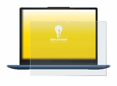 Abbildung des Geräts Lenovo IdeaPad Flex 3i Chromebook 12" mit einer Vielzahl des Displayschutzes.