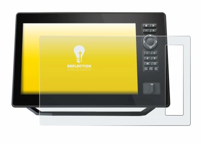 Abbildung des Geräts Humminbird Xplore 10 mit einer Vielzahl des Displayschutzes.