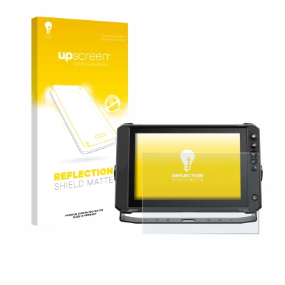 Vorderseite einer Produktverpackung mit dem Markenlogo upscreen. Daneben ist das Gerät Lowrance Elite FS 10 mit dem zugehörige