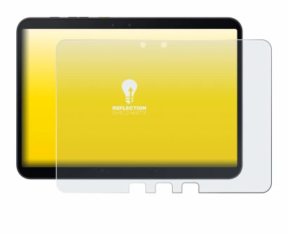 Abbildung des Geräts Samsung Galaxy Tab Active 5 Pro mit einer Vielzahl des Displayschutzes.