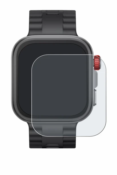 Abbildung des Geräts Huawei Watch Fit 4 Pro mit einer Vielzahl des Displayschutzes.