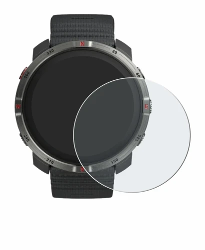 Abbildung des Geräts Polar Grit X2 mit einer Vielzahl des Displayschutzes.