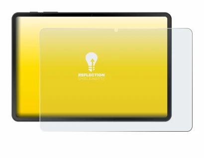 Abbildung des Geräts Doogee Tab A9 mit einer Vielzahl des Displayschutzes.