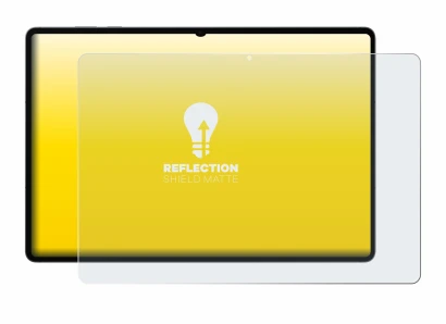 Abbildung des Geräts Samsung Galaxy Tab S11 Ultra mit einer Vielzahl des Displayschutzes.