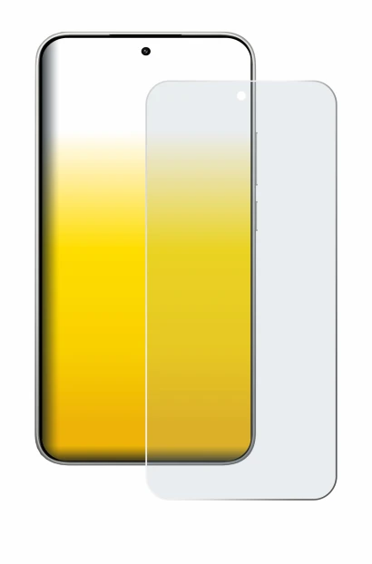 Abbildung des Geräts Xiaomi 15T mit einer Vielzahl des Displayschutzes.