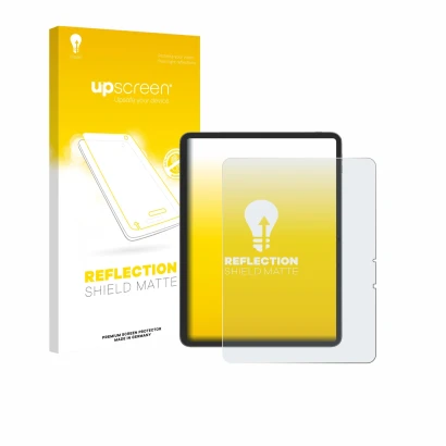 Vorderseite einer Produktverpackung mit dem Markenlogo upscreen. Daneben ist das Gerät Blackview Link 8 mit dem zugehörigen Di