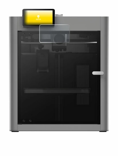 Abbildung des Geräts Bambu Lab P2S 3D Printer mit einer Vielzahl des Displayschutzes.