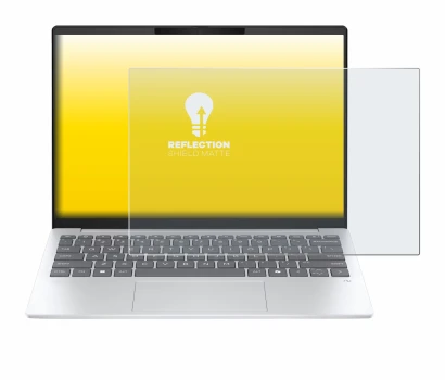 Abbildung des Geräts HP OmniBook 7 Aero 13 mit einer Vielzahl des Displayschutzes.