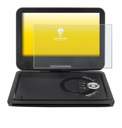 Abbildung des Geräts Soundmaster PDB1910SW DVD Player mit einer Vielzahl des Displayschutzes.