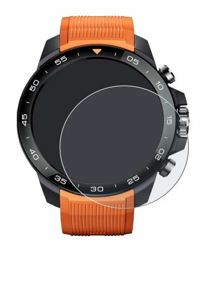 Abbildung des Geräts Xiaomi Mibro GS Explorer S mit einer Vielzahl des Displayschutzes.