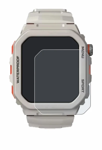 Abbildung des Geräts Rogbid Tank G2 mit einer Vielzahl des Displayschutzes.