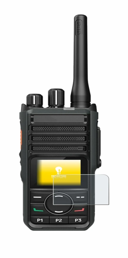 Abbildung des Geräts Hytera HP565 mit einer Vielzahl des Displayschutzes.