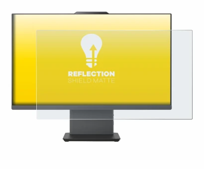 Abbildung des Geräts Lenovo ThinkCentre Neo 55a Gen 6 24" mit einer Vielzahl des Displayschutzes.