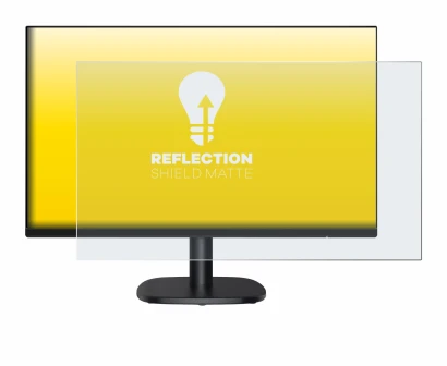 Abbildung des Geräts Amazon Basics C24M2020DEU mit einer Vielzahl des Displayschutzes.