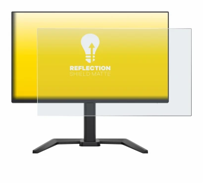 Abbildung des Geräts Iiyama G-Master GB2591HSU-B1 mit einer Vielzahl des Displayschutzes.