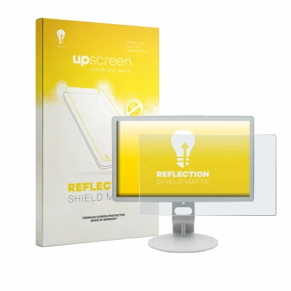 Vorderseite einer Produktverpackung mit dem Markenlogo upscreen. Daneben ist das Gerät WERTH SYSTEMS PXE-2250 Panel Computer m