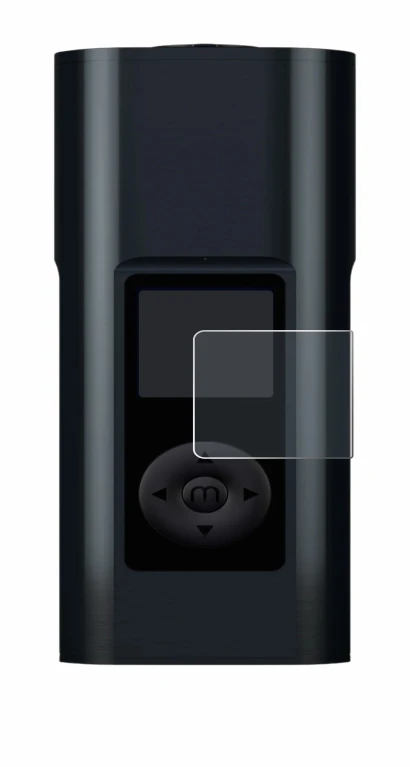 Abbildung des Geräts Arizer Solo 3 V2 mit einer Vielzahl des Displayschutzes.