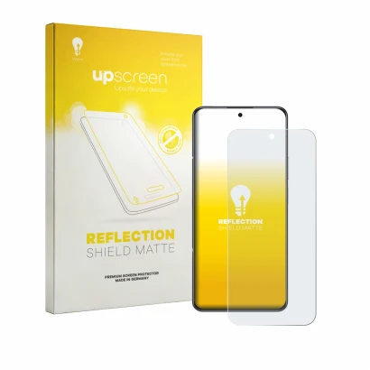 Vorderseite einer Produktverpackung mit dem Markenlogo upscreen. Daneben ist das Gerät Honor X7e mit dem zugehörigen Displaysc
