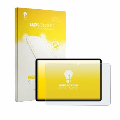 Vorderseite einer Produktverpackung mit dem Markenlogo upscreen. Daneben ist das Gerät Honor Pad 20 mit dem zugehörigen Displa