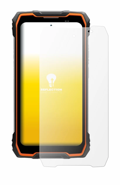 Abbildung des Geräts Blackview Rock 2 mit einer Vielzahl des Displayschutzes.