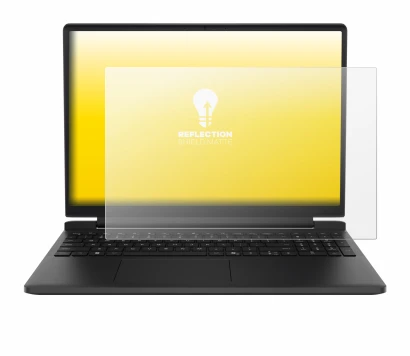 Abbildung des Geräts Dell Alienware 15 DA15260 mit einer Vielzahl des Displayschutzes.